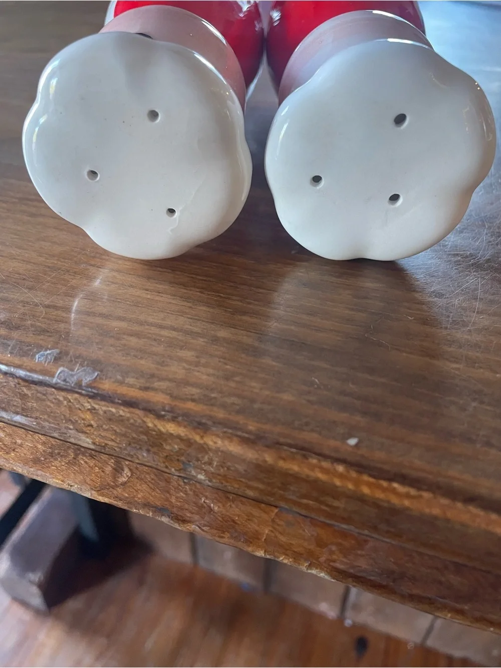 Vintage Japan Ceramic Chef Salt and Pepper Shakers unique collectible kitchen